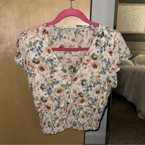 Abercrombie Floral Top